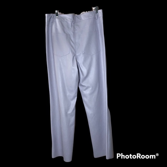 Zara High- waisted Faux Leather pants - Picture 6 of 10